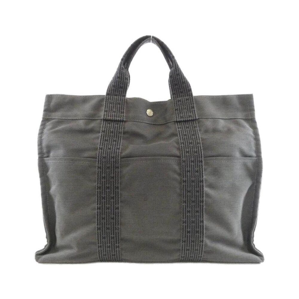 Hermes Herline MM Canvas Tote Bag